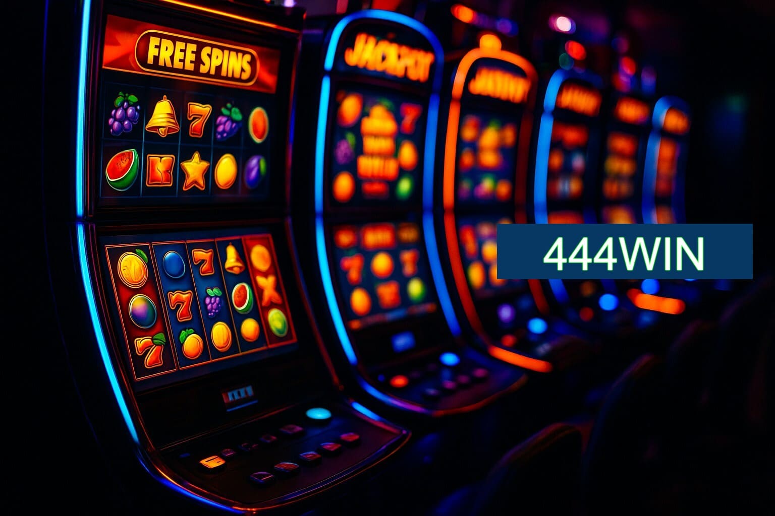 Diversos jogos de caça-níqueis