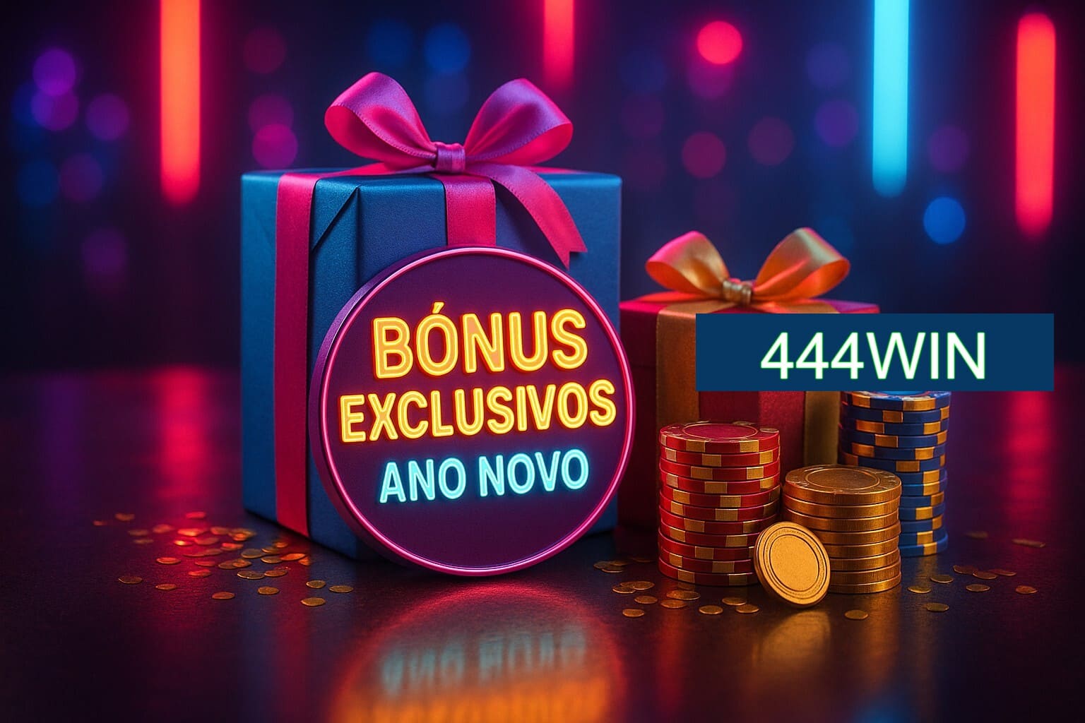 Promoções de Ano Novo no 444WIN